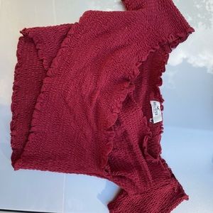 hollister crop top